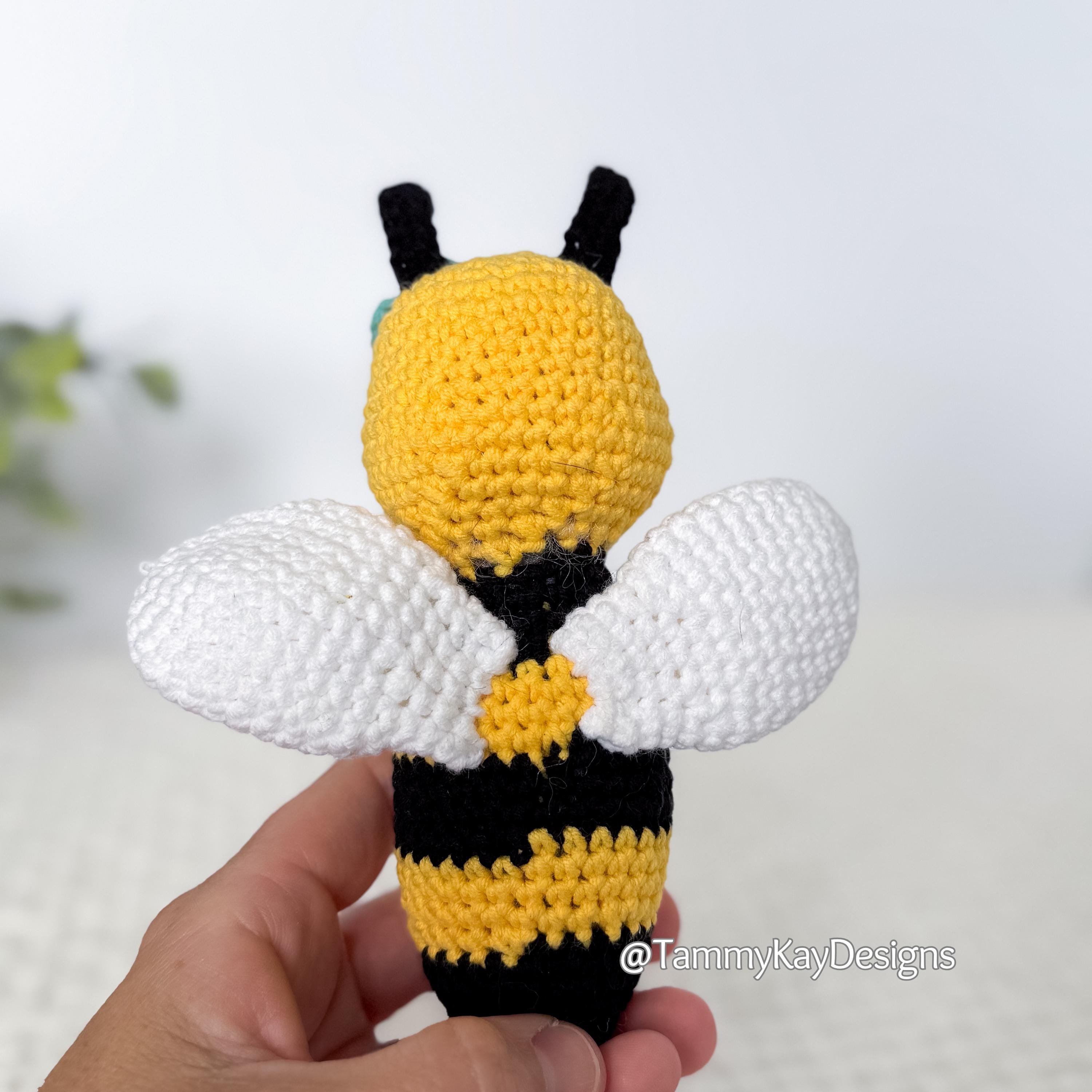 Crochet Bumblebee Amigurumi Pattern | Beginner-Friendly Bee Plush | Cute Insect Crochet Toy Tutorial