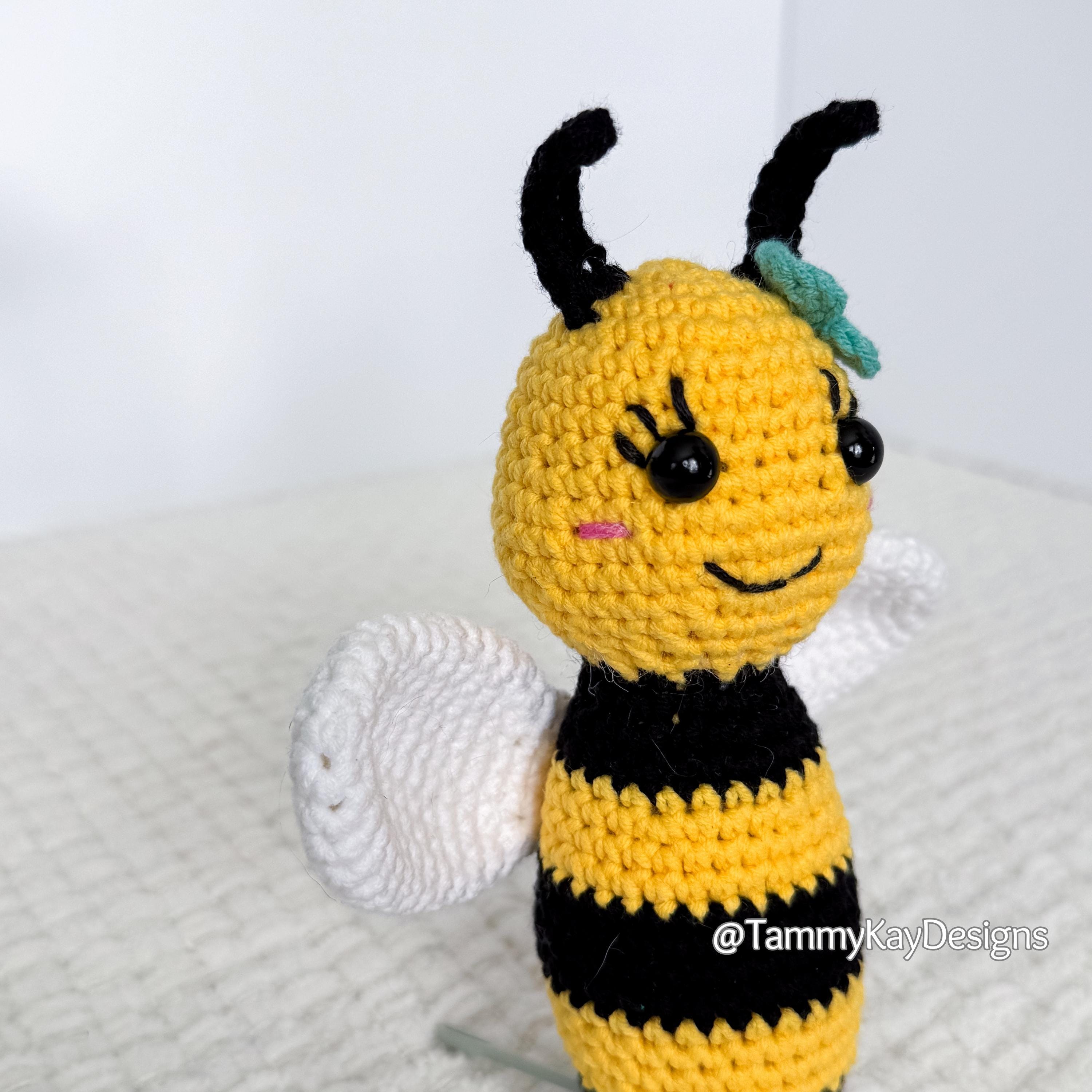 Crochet Bumblebee Amigurumi Pattern | Beginner-Friendly Bee Plush | Cute Insect Crochet Toy Tutorial