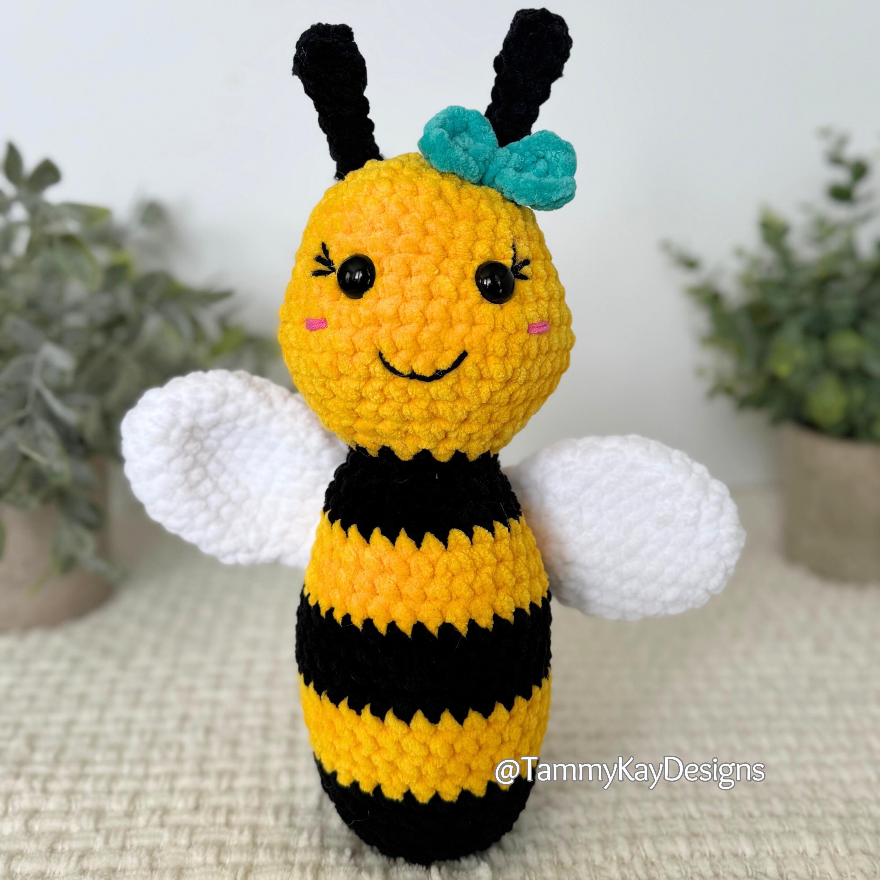 Crochet Bumblebee Amigurumi Pattern | Beginner-Friendly Bee Plush | Cute Insect Crochet Toy Tutorial