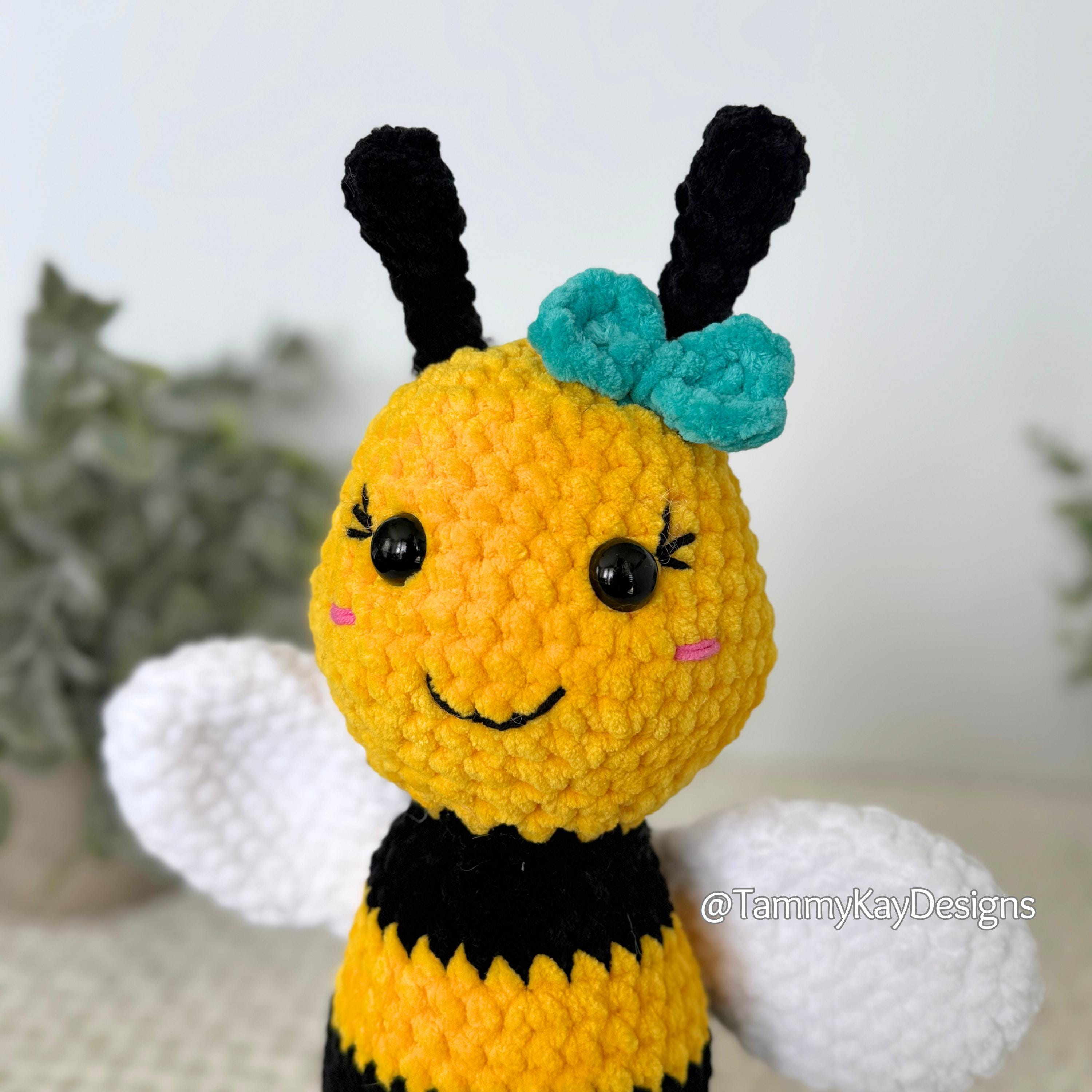 Crochet Bumblebee Amigurumi Pattern | Beginner-Friendly Bee Plush | Cute Insect Crochet Toy Tutorial