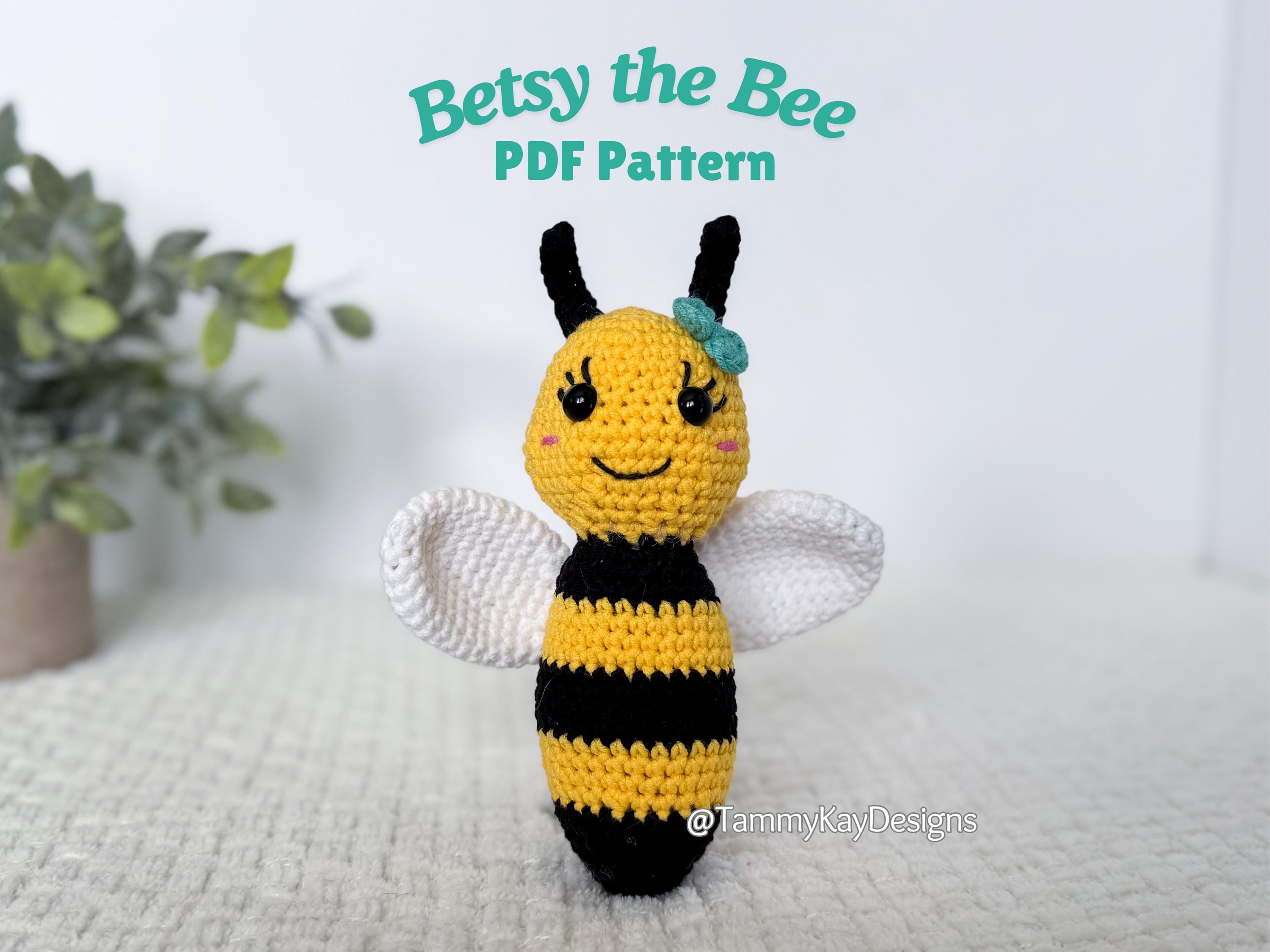 Crochet Bumblebee Amigurumi Pattern | Beginner-Friendly Bee Plush | Cute Insect Crochet Toy Tutorial
