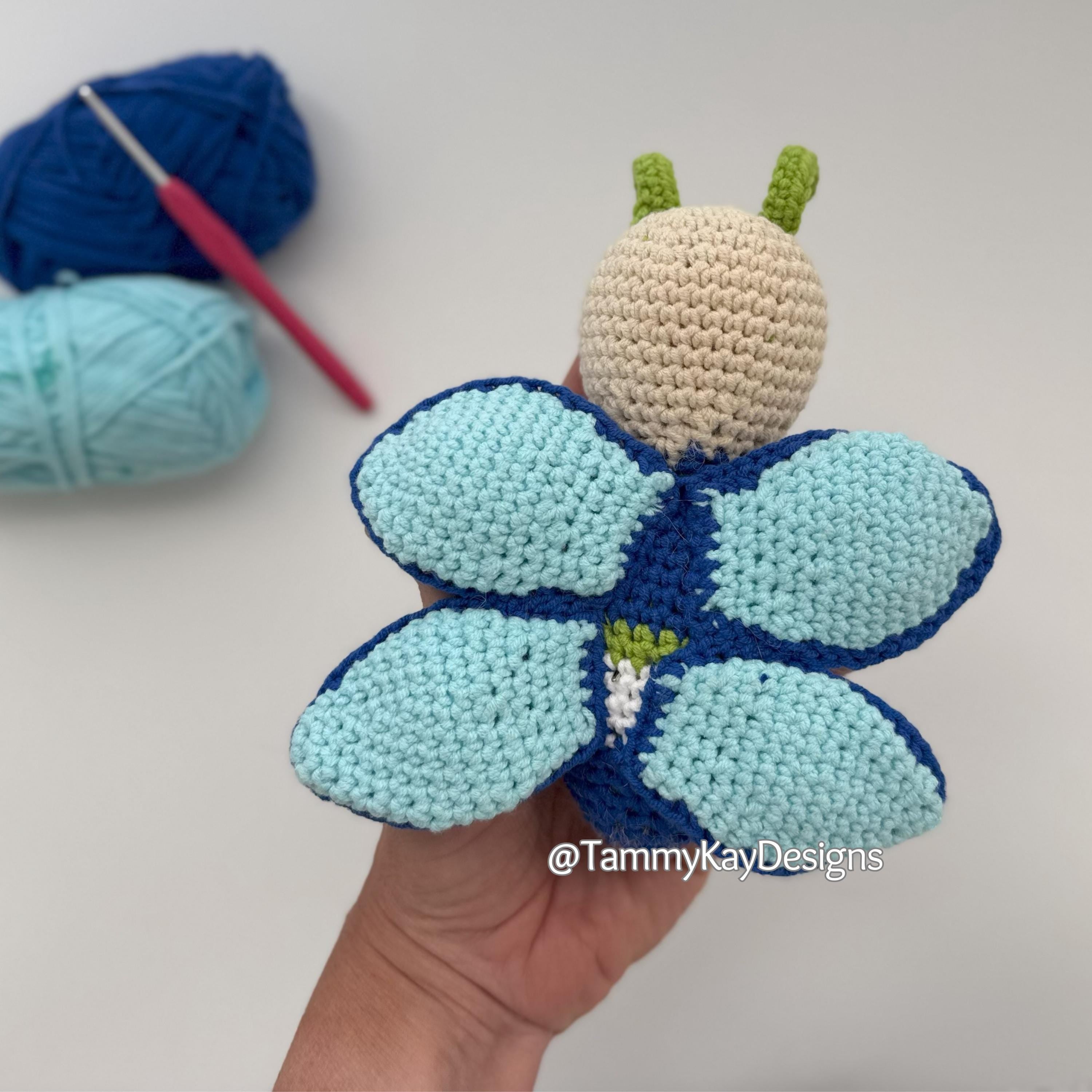 Butterfly Crochet Pattern Bundle: Amigurumi Insect (PDF Pattern)