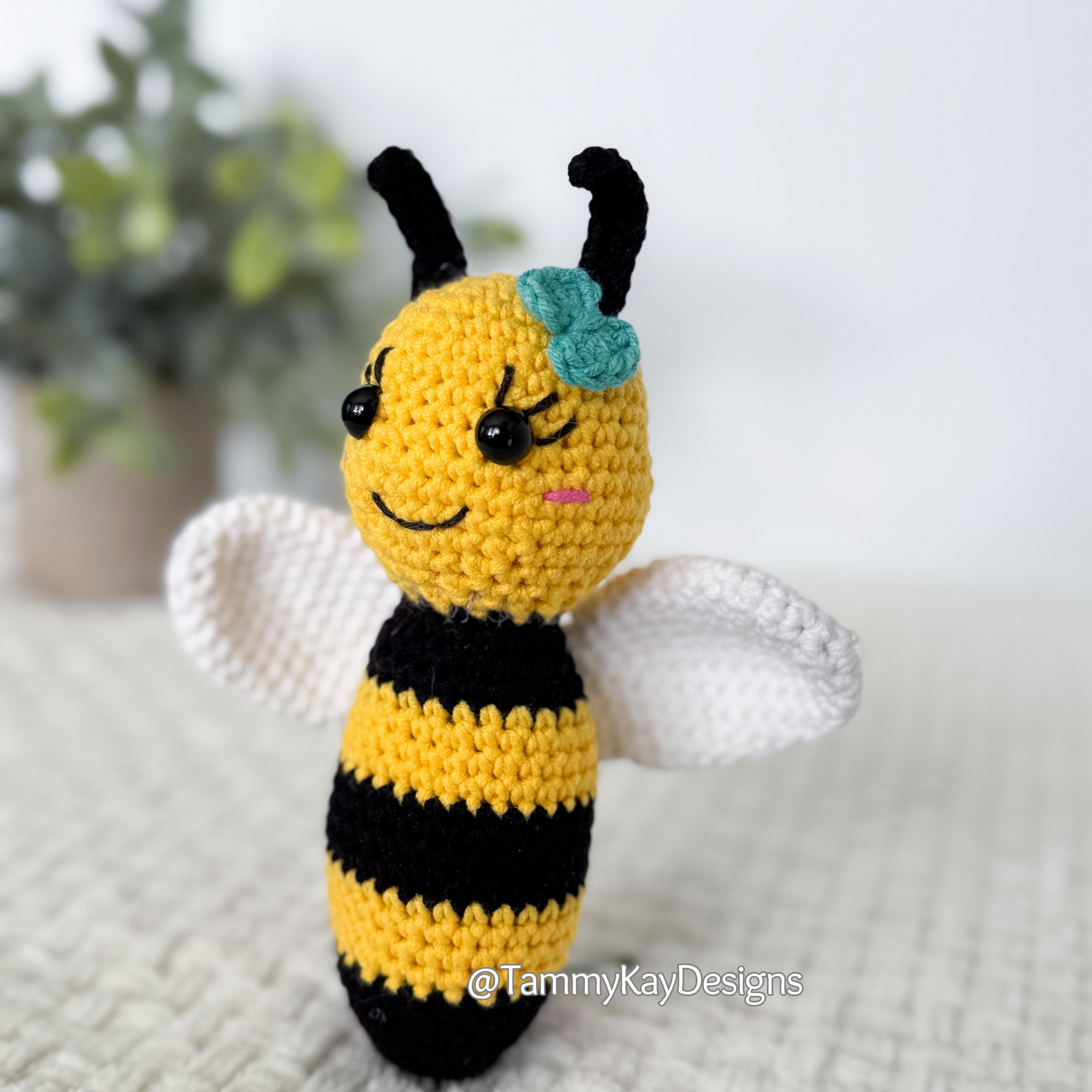 Crochet Bumblebee Amigurumi Pattern | Beginner-Friendly Bee Plush | Cute Insect Crochet Toy Tutorial