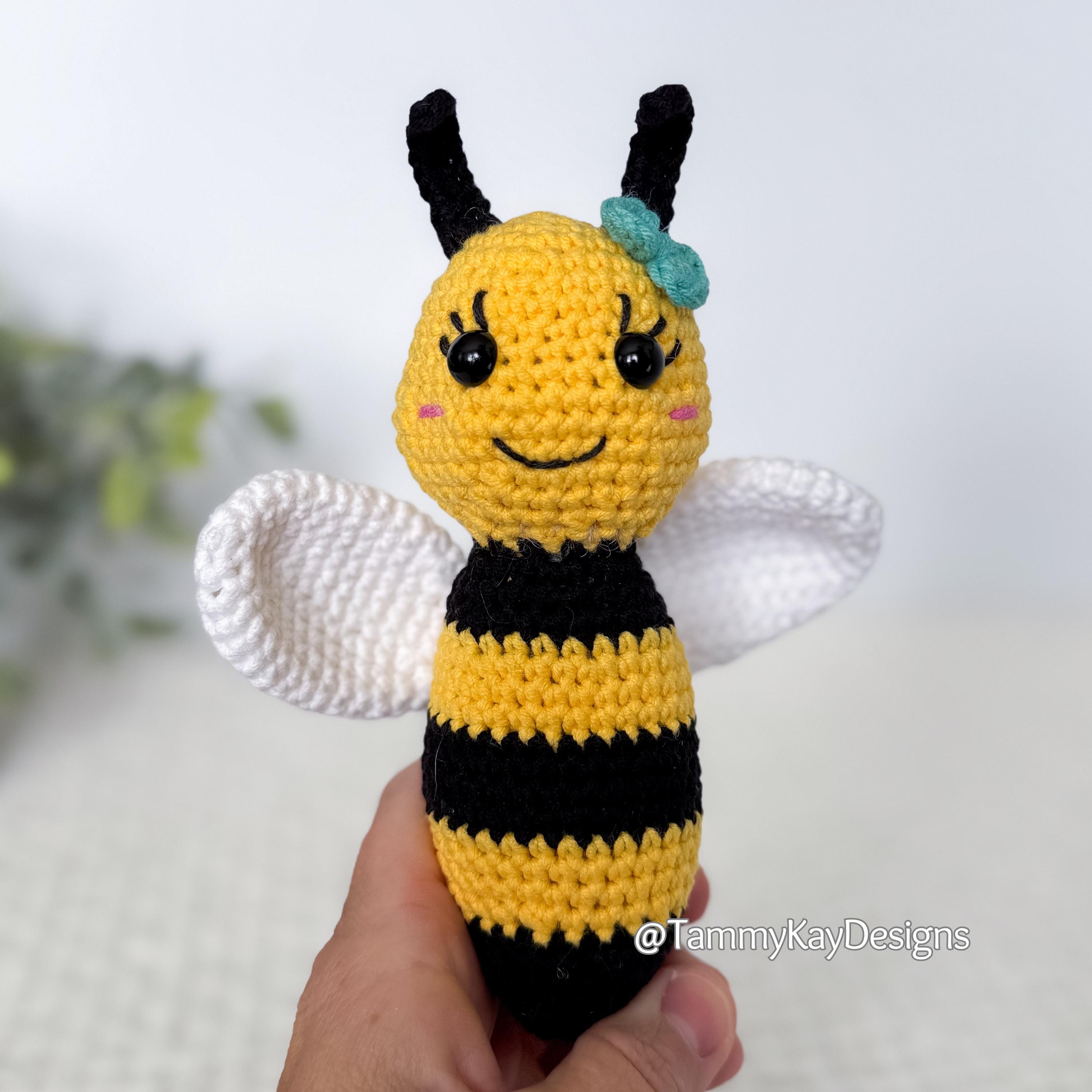Crochet Bumblebee Amigurumi Pattern | Beginner-Friendly Bee Plush | Cute Insect Crochet Toy Tutorial