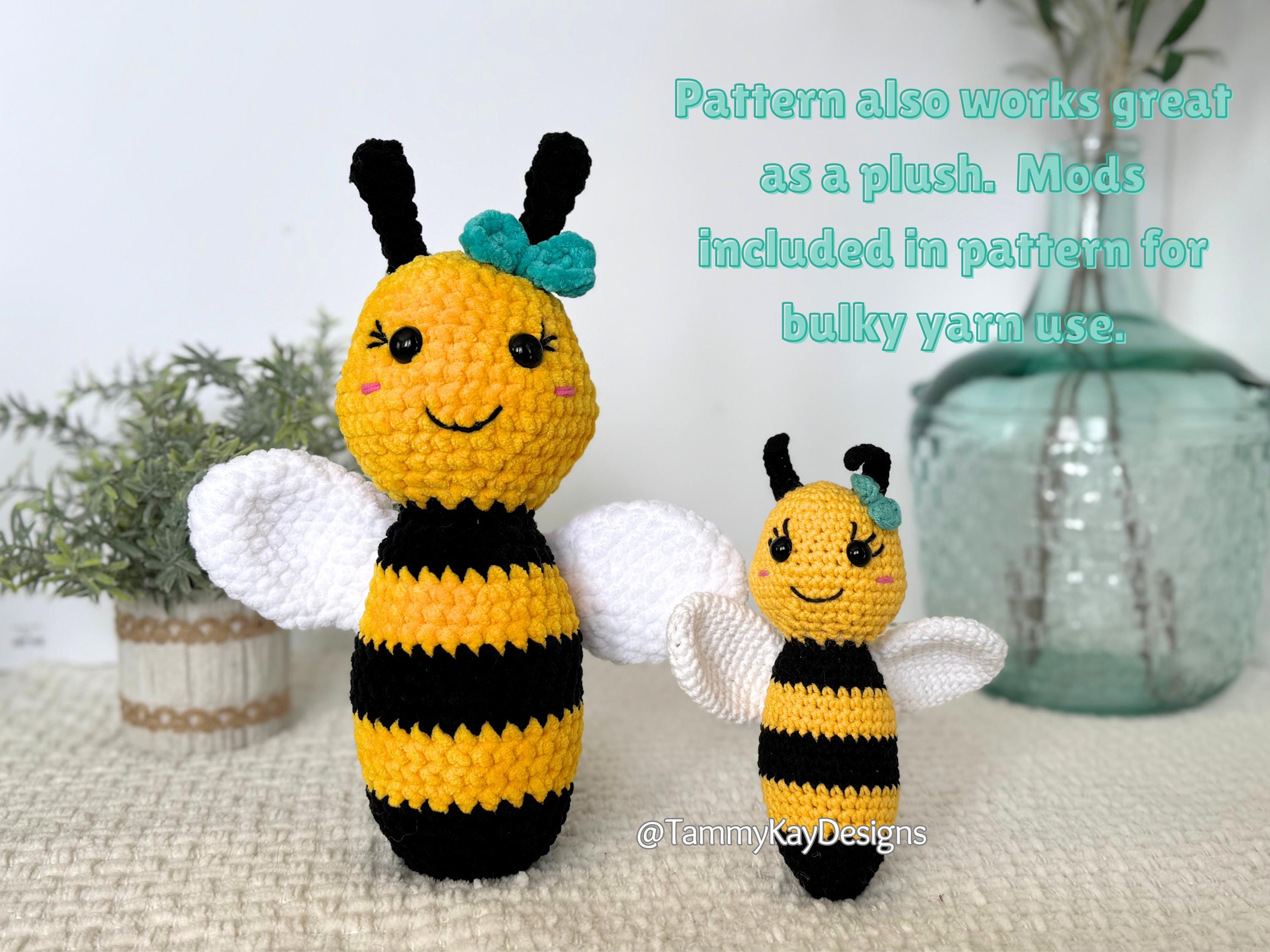Crochet Bumblebee Amigurumi Pattern | Beginner-Friendly Bee Plush | Cute Insect Crochet Toy Tutorial