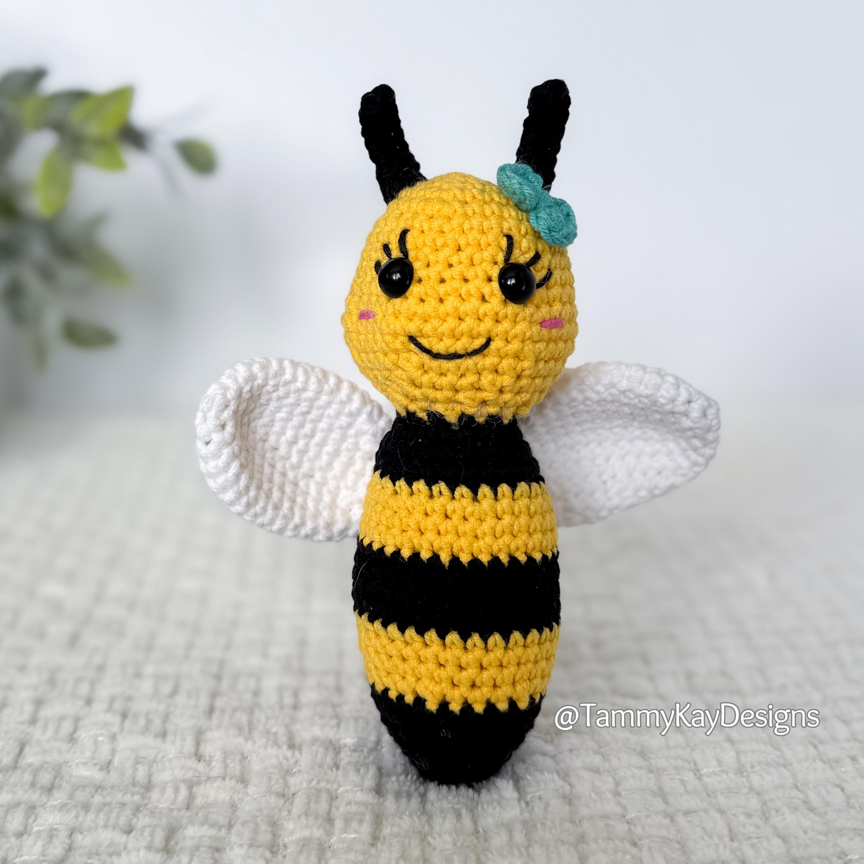 Crochet Bumblebee Amigurumi Pattern | Beginner-Friendly Bee Plush | Cute Insect Crochet Toy Tutorial